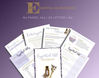 Essential Oil Printable Aromatherapy Journal Binder Page - Etsy