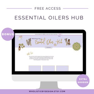 Printable Essential Oils Notebook Binder Planner | Essential Oil Recipe ...