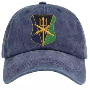Joint special operations forces command embroidered hat, Veteran Cap, Trucker Vintage Navy Hat