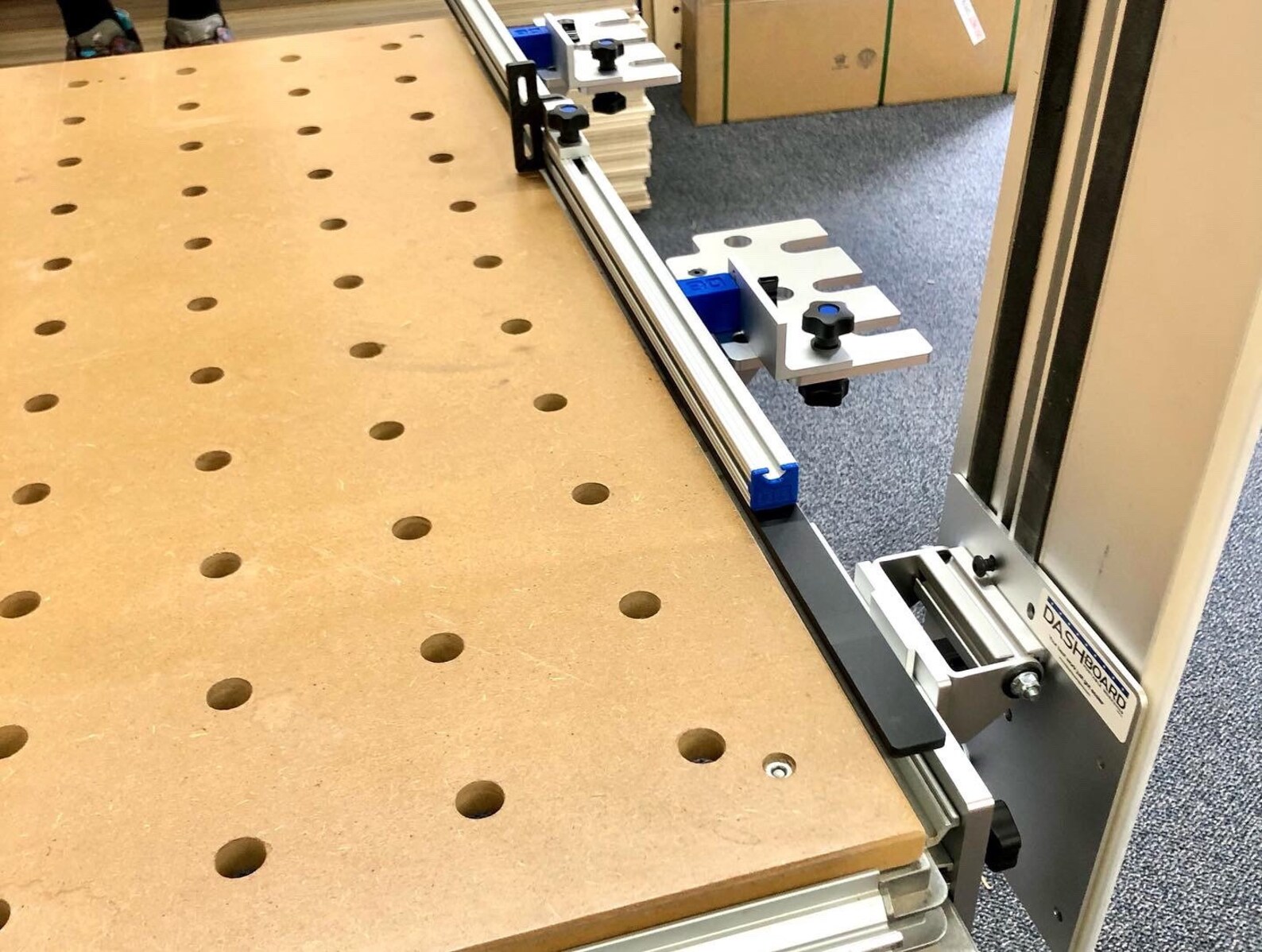 Pivoting Track Saw Guide Rail Brackets Etsy