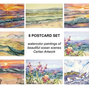  100 Pack Watercolor Postcards 4x6, 140lb/300gsm Watercolor  Paper Blank Postcards Watercolor Cards for DIY, Mailing, Painting,  Invitations, Gift Cards,Christmas Cards, Stocking Stuffers
