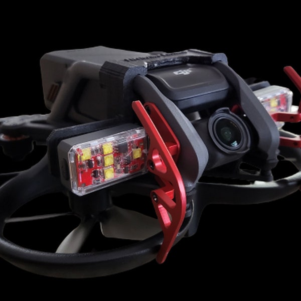 DJI Avata Tactical Indoor Lighting Kit   4 Light Kit-  for Interior Flights in Dark Rooms