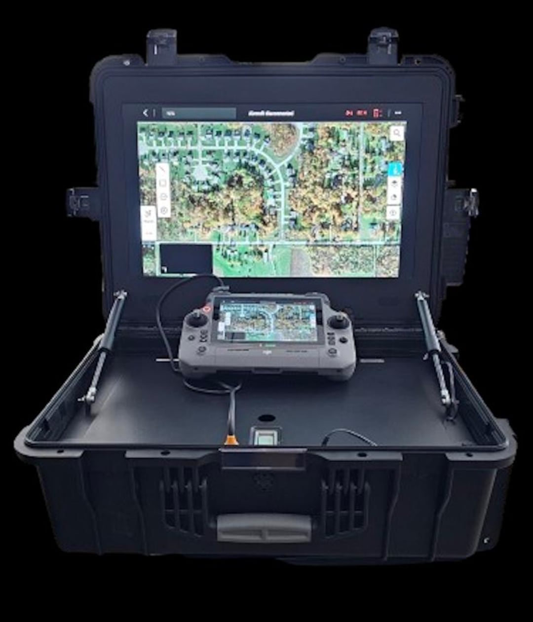 Tactical Command Center V2 Drone FPV Monitor : 21.5" 1000 NIT Daylight ...