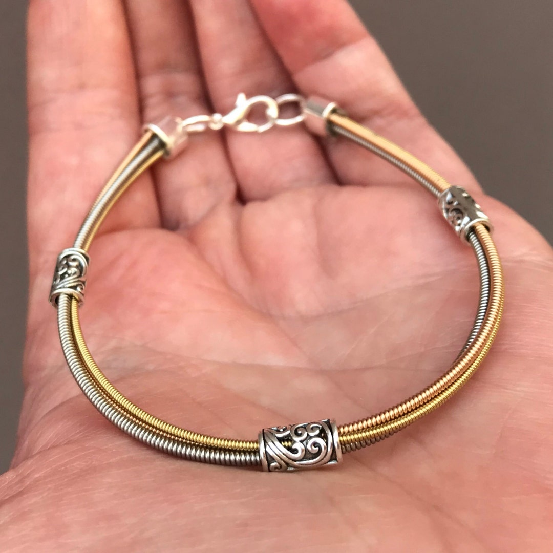 Unisex Guitar String Bracelet Music Gift Guitarist Gift Etsy UK