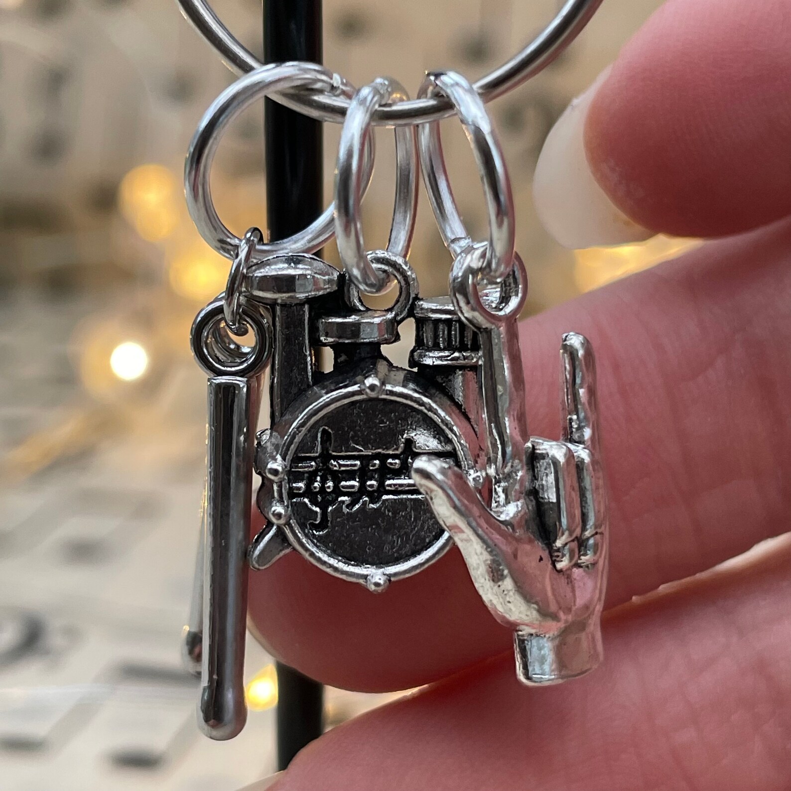 Drummers Keychain Drums Keychain Drum Keyring Music Gift Etsy UK