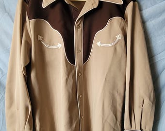 Vintage Men's Western Shirt H Bar C