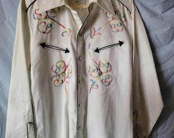 Vintage Men's Western Shirt Authentic Western Wear