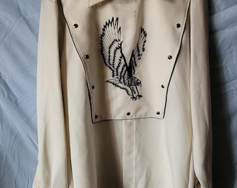 Vintage Men's Western Shirt H Bar C