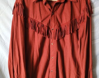 Vintage Men's Western Shirt H Bar C