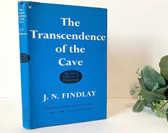 Vintage 1967 'the Transcendence of the Cave' by J.N. Findlay