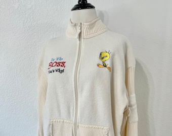 Vintage 90s Looney Tunes Tweety Bird 