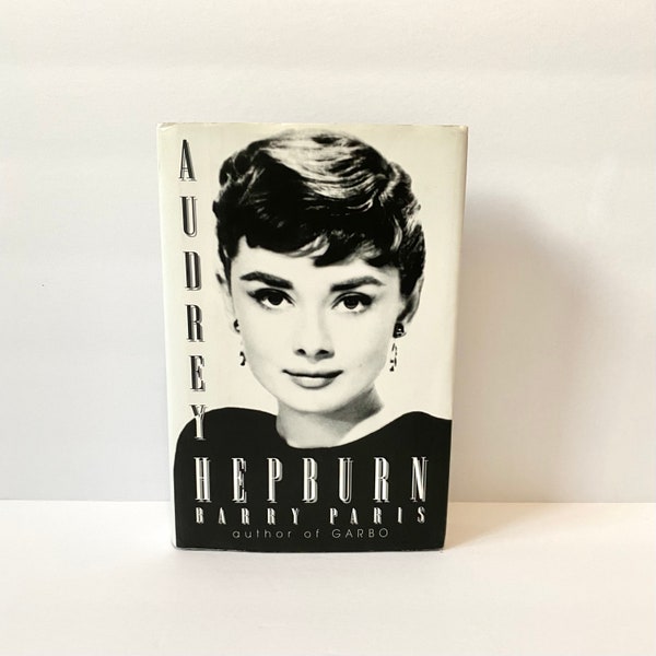 Vintage 1996 'Audrey Hepburn' by Barry Paris Hardcover Book, Biographies G.P. Putnam's Sons New York, Old Hollywood Cinema Film Movie Star