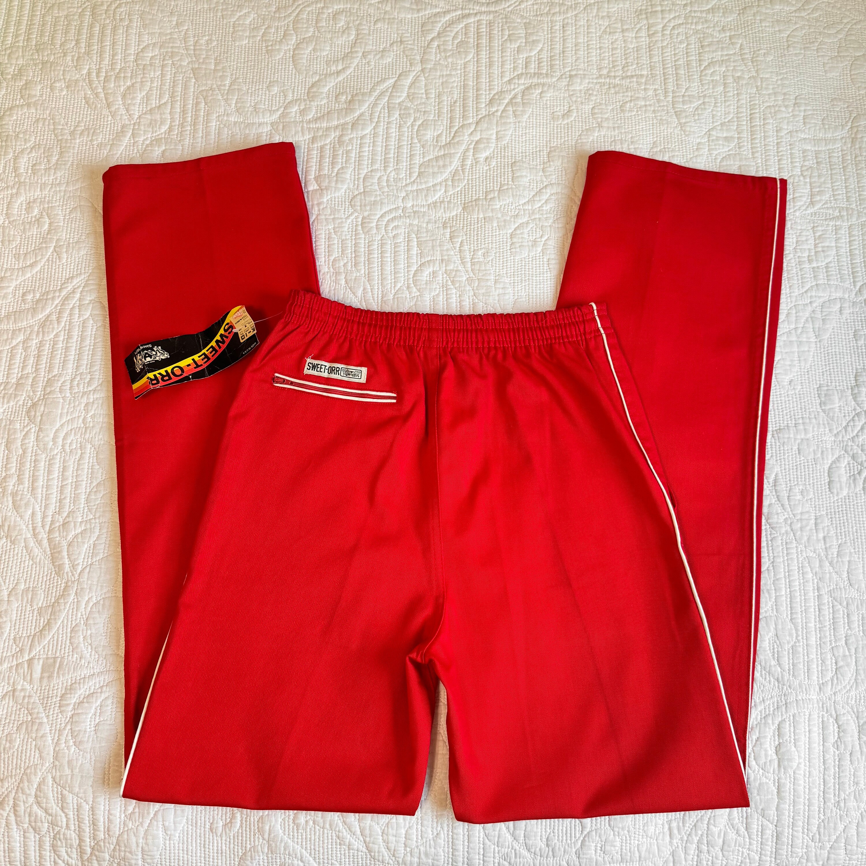 Vintage 1970s Sweet Orr Red Pants, Deadstock/new Old Stock Vintage 1970s Sweet Orr Red Pants, Deadstock/new Old Stock