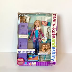 Vintage 2002 Mary Kate and Ashley 'So Little Time' Mattel Barbie Doll NEW in Box, Collectible Barbie Dolls The Olsen Twins