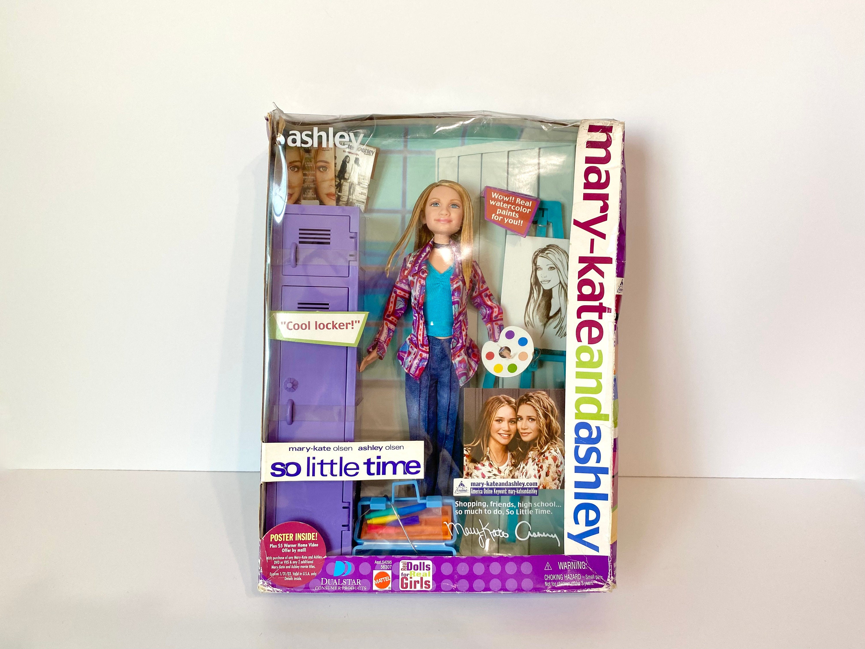 Vintage 2002 Mary Kate and Ashley so Little Time Mattel Barbie Doll NEW in Box Collectible Barbie Dolls the Olsen Twins Etsy