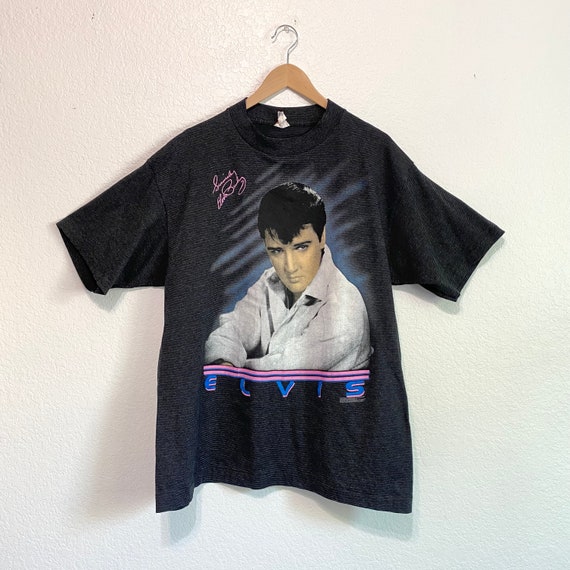 Vintage 1988 'Sincerely, Elvis Presley' T-Shirt, … - image 1