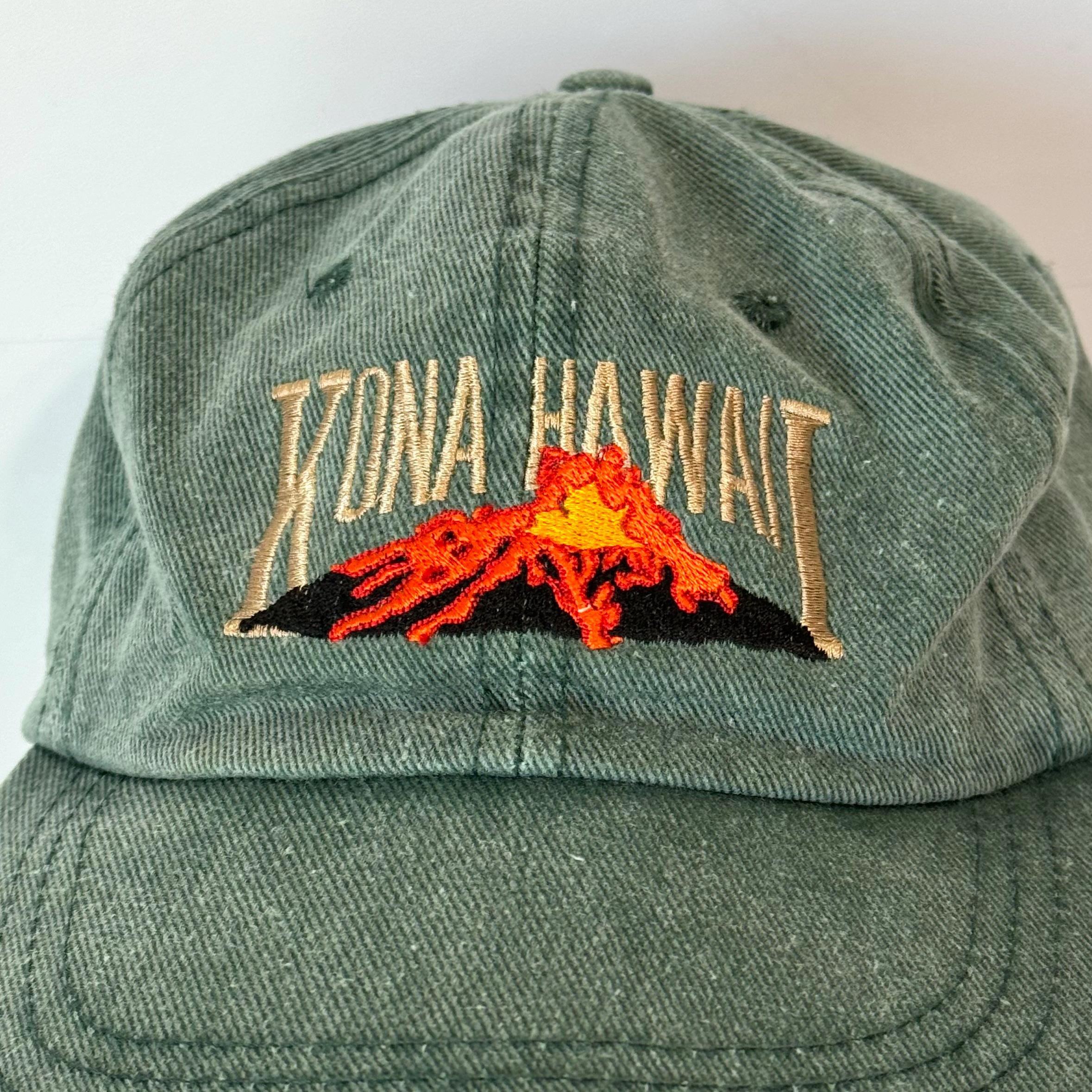 Vintage Kona Hawaii Islands Unisex Snapback Hat Vintage 80s KEAUHOU KONA Hawaii Country Club Hat - Derby Cap  main image 3