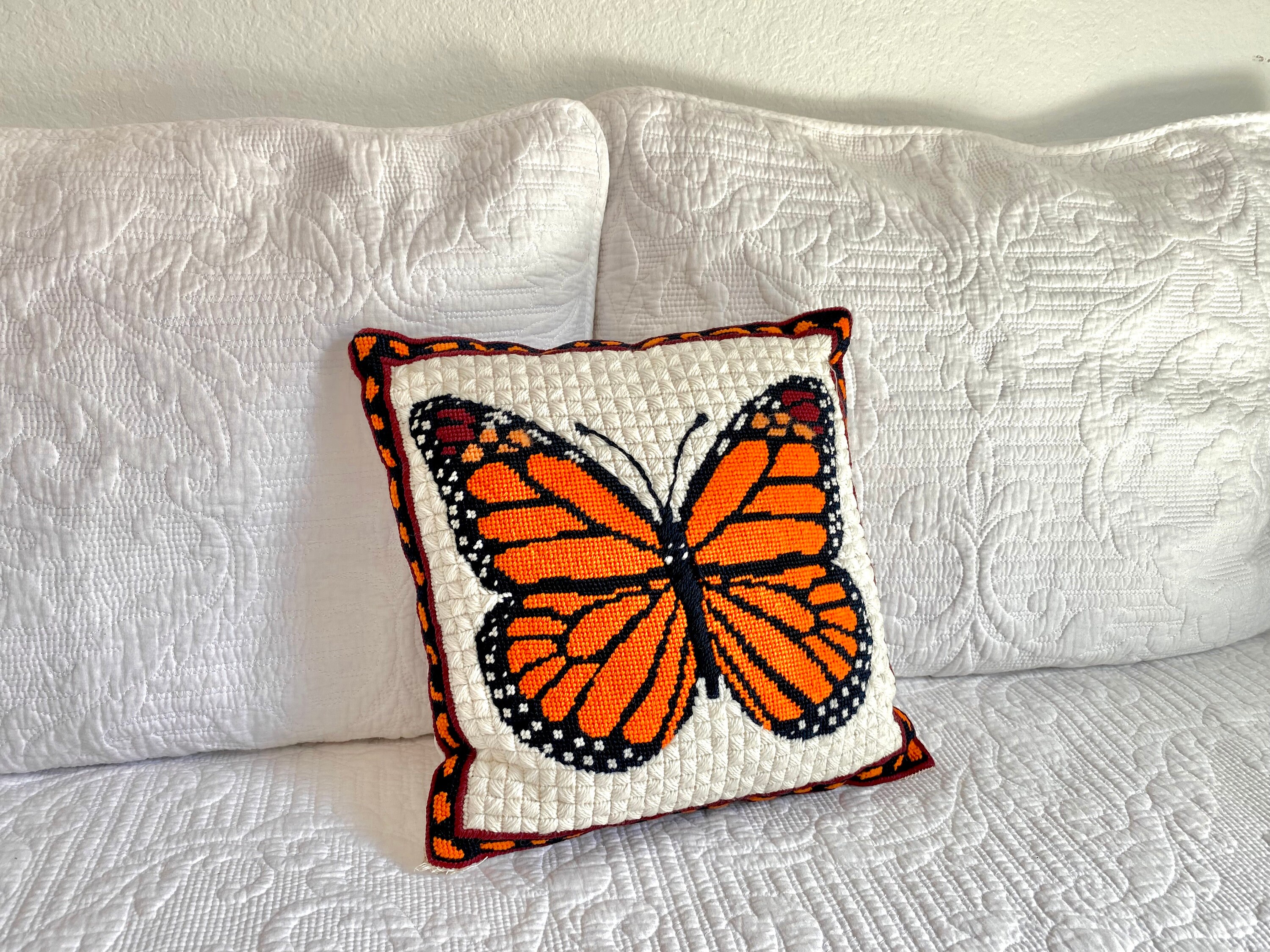 Monarch butterfly pillow 2025