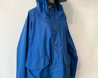 Vintage 80s Columbia Sportswear Gore-tex Blue Windbreaker Vintage 80s Columbia Sportswear Gore-tex Blue Windbreaker