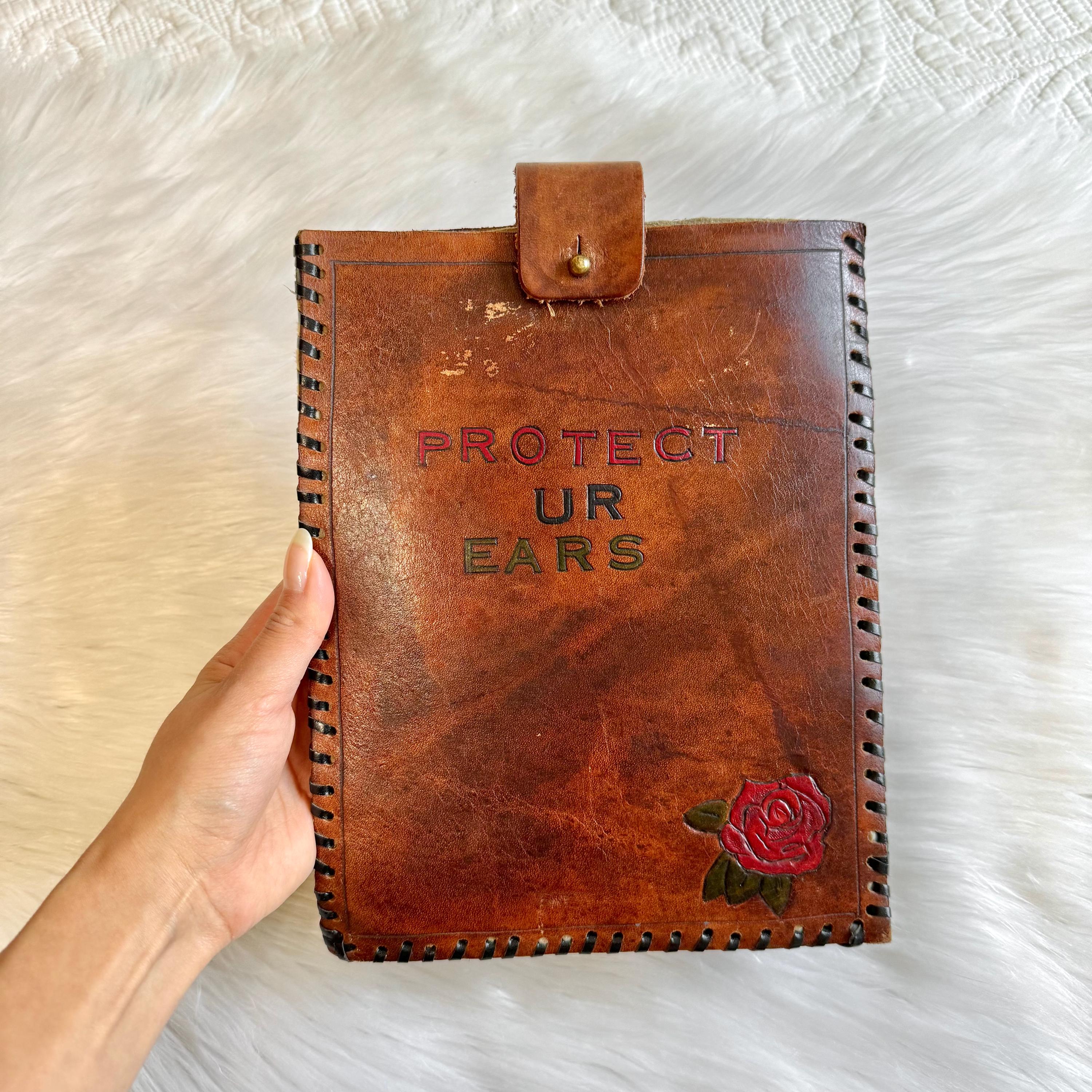 Antique Leather Pouch - Etsy