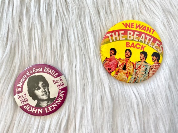 ビンテージ 60s 70s ビートルズ バッジ vintage BEATLES ビンテージ