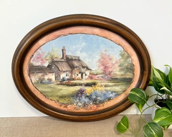 Marty Bell Valentine Cottage Framed Limited Edition Print 513/900