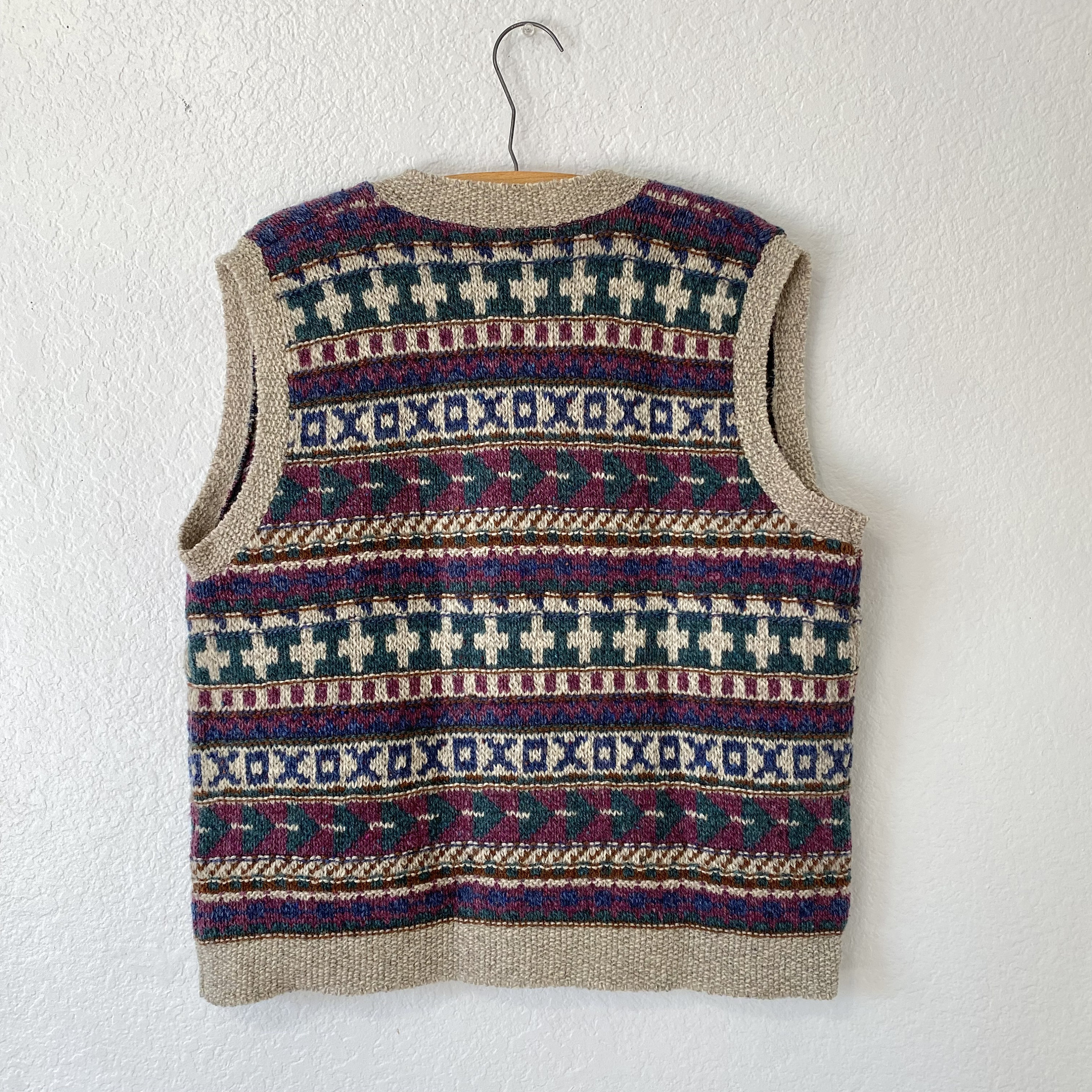 Vintage Frankenmuth Woolen Mill Knit Sweater Vest