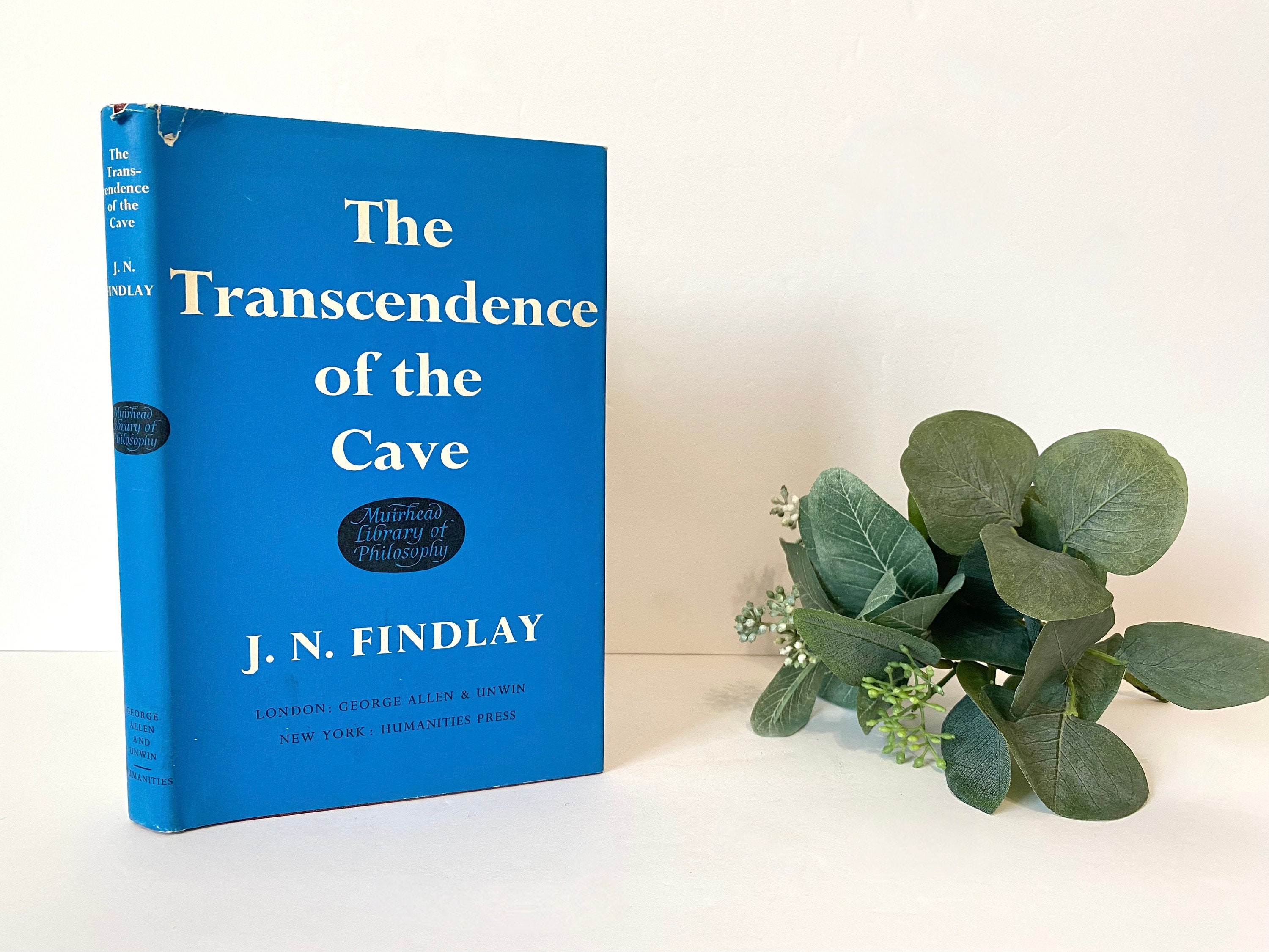 Vintage 1967 'the Transcendence of the Cave' by J.N. Findlay