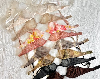 Vintage Victoria's Secret Sheer Mesh Bras, Take Your Pick Vintage VS Bras, 90s/Y2K Women's Sexy Lingerie & Bras Underwire