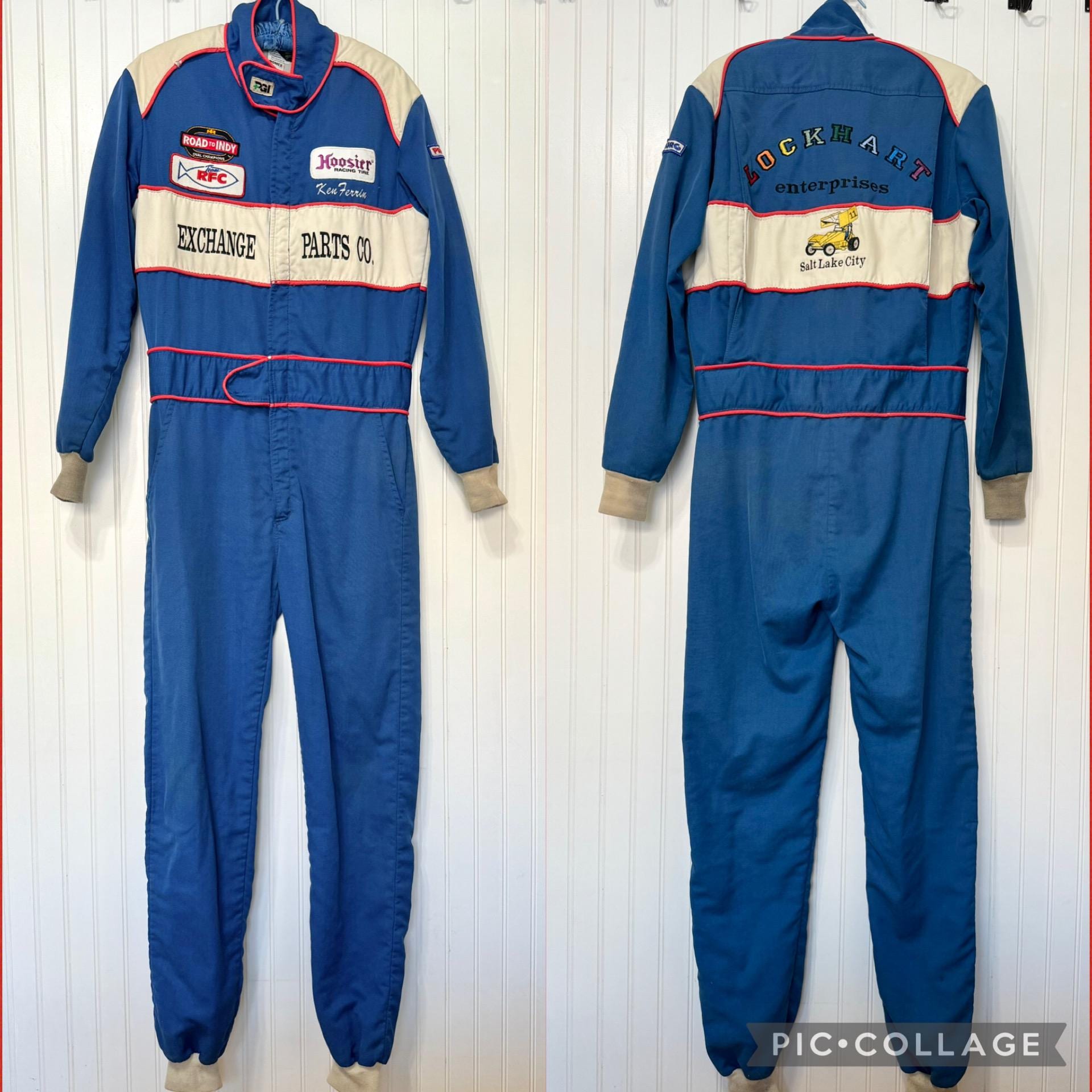 Vintage Race Mechanic Coveralls - Etsy