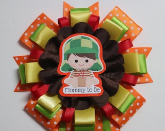 El Chavo del Ocho - Fiesta Mexicana Baby Boy Themed Mommy To Be Baby Shower Corsage Pin