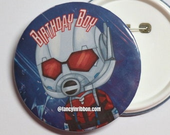 Superhero  Birthday Pin - Birthday Corsage - Superhero Birthday