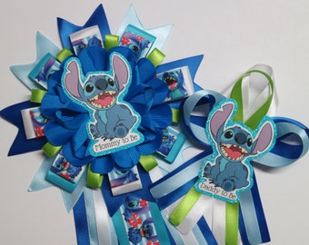 stitch baby shower decorations