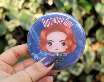 Superhero  Birthday Pin - Birthday Corsage - Birthday Gift  - Superhero Birthday