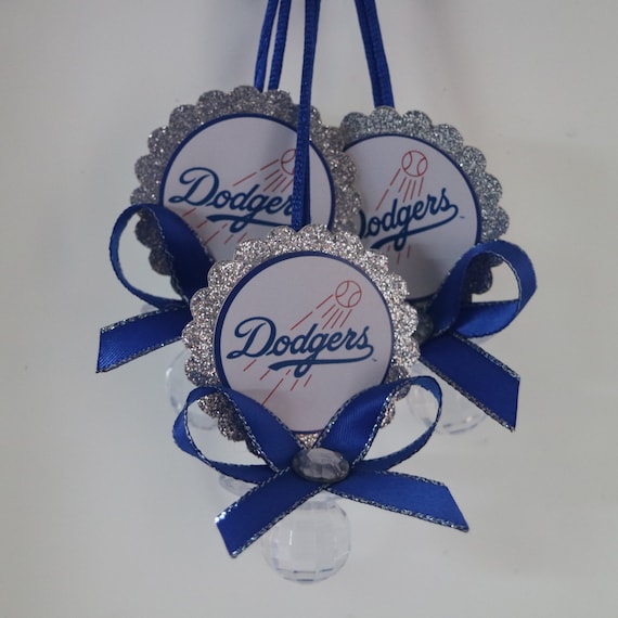 12 La Dodgers Boy Baseball Themed Baby Shower Pacifier Etsy