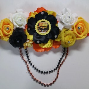 Baby Under Construction Baby Shower Mommy to Be Floral Sash