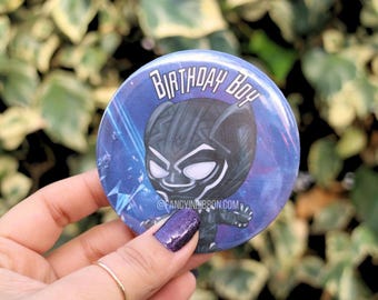 Superhero  Birthday Pin - Birthday Corsage - Superhero Birthday