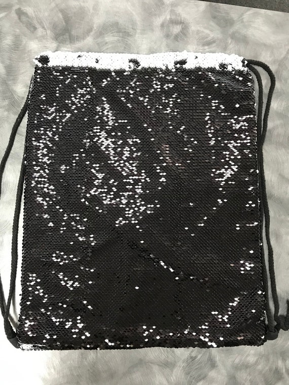 Flip Sequin Draw String Bag - Etsy display picture 2