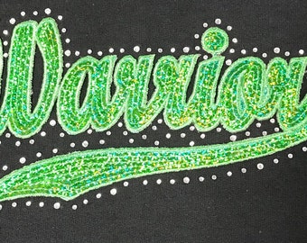 Krieger Pailletten & Strass Hoodie