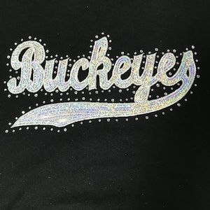 Sequin & Rhinestone Buckeyes Hoodie