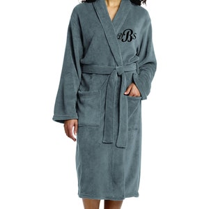 Monogrammed Plush Robe