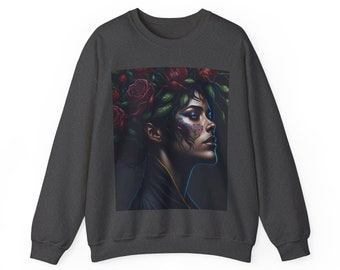 Flower Goddess Crewneck Sweatshirt