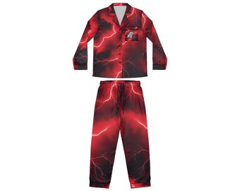 Womens Satin Pajamas - Elegant and Comfortable Lounge Wear - Soft and Luxurious Sleepwear