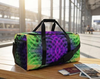 Lightweight Duffle Bag | Colorful Gym, Travel, Weekend Bag