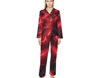 Elevate Your Evenings Womens Satin Pajamas - Luxurious Comfort for Dreamy Nights