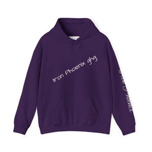 Phoenix QR Code Gamer Hoodie: Unisex Gaming Sweatshirt image 6