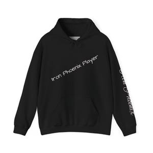 Phoenix QR Code Gamer Hoodie: Unisex Gaming Sweatshirt image 2