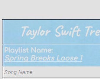 Taylor Swift Treadmill Workout - Spring Breaks Loose 1 (30 minute)