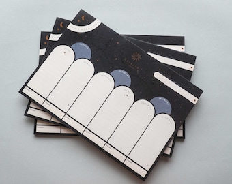 Weekly planner with 50 detachable sheets