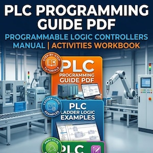 PLC Programming Guide PDF Programmable Logic Controllers Manual Activities Workbook Instant Download